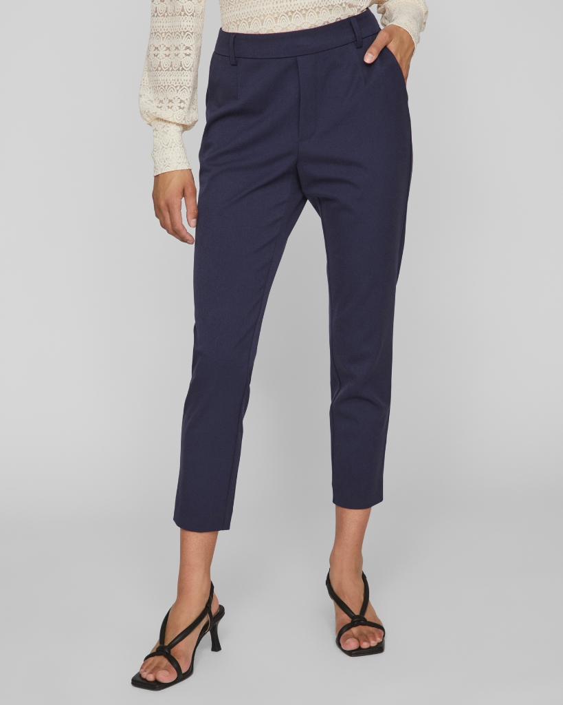 Vila Vivarone Slim Bukser Navy