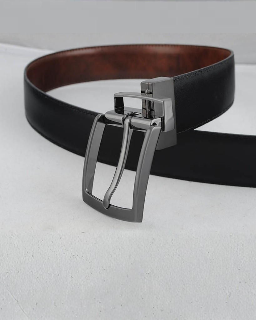 Bosswik Vendbart Bælte Brun/Sort