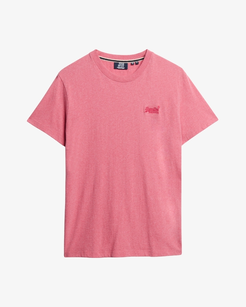 Superdry Essential Logo T-Shirt Lyserød