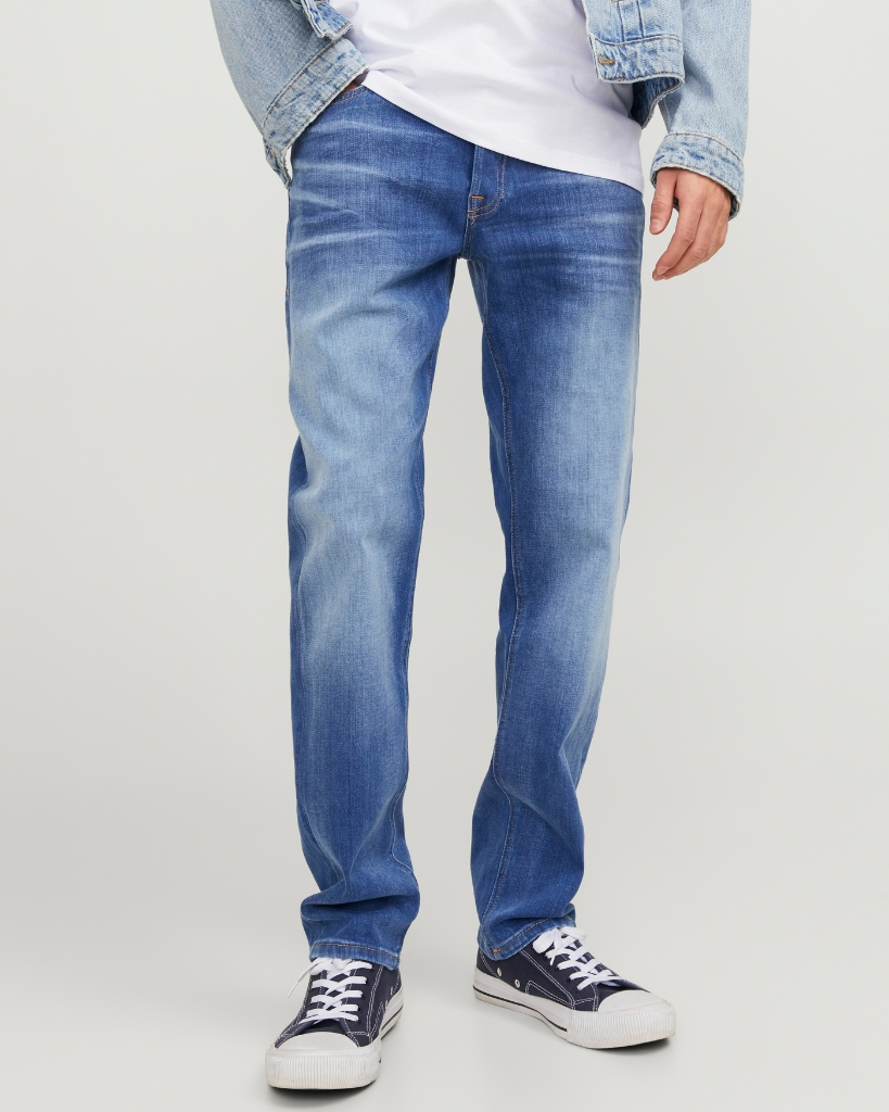 Jack Jones Mike Jeans Blå