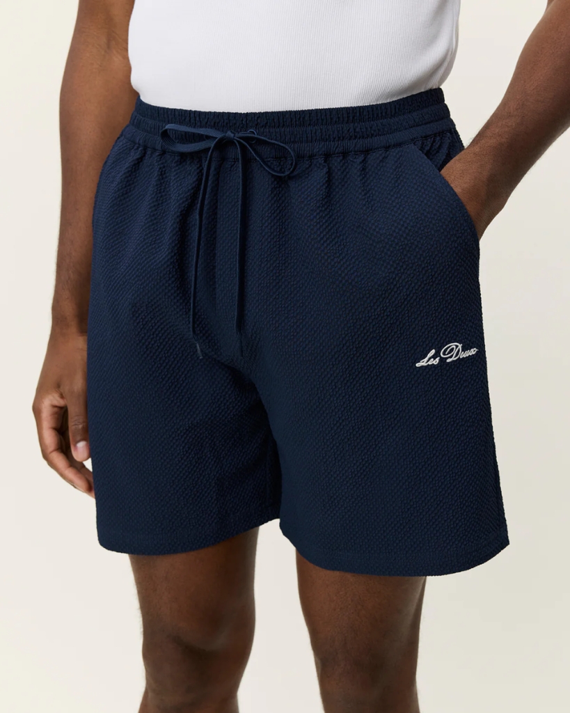 Les Deux Stan Badeshorts Dark Navy