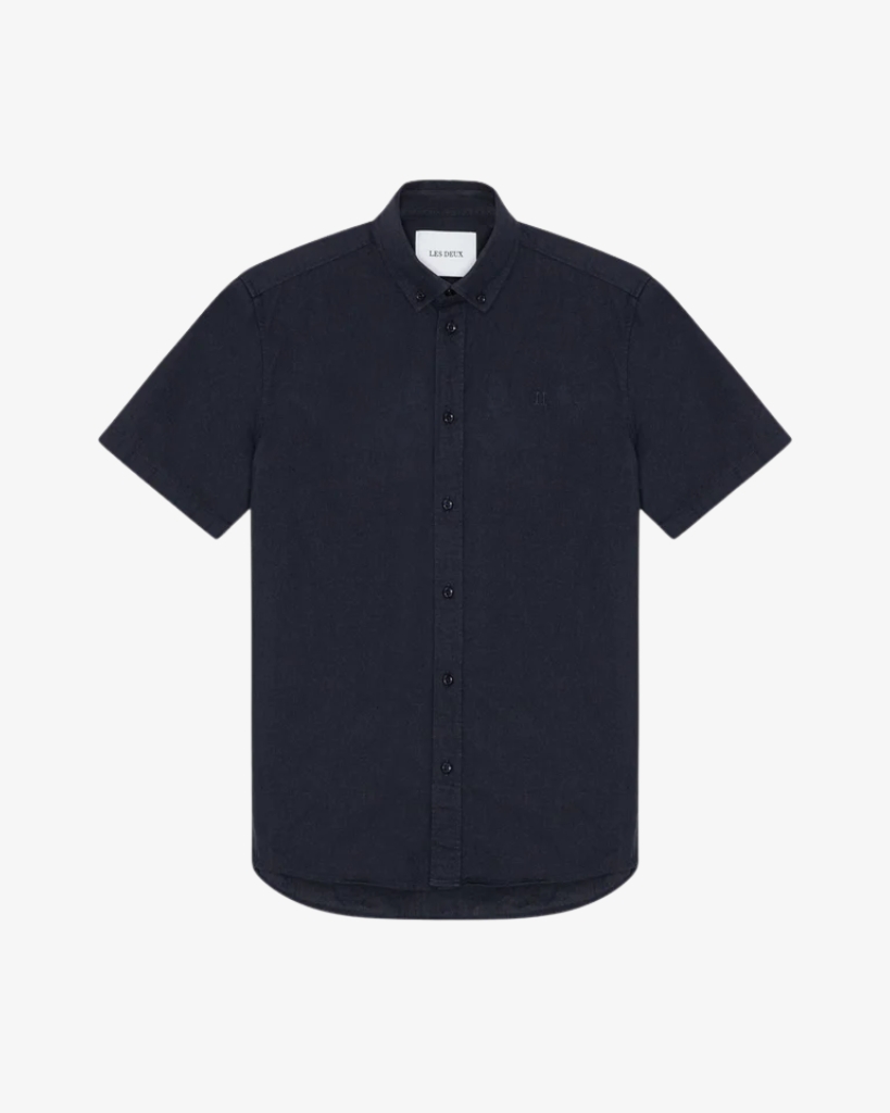 Les Deux Konrad Skjorte Dark Navy