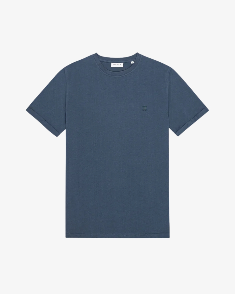 Les Deux Nørregaard T-Shirt Denim Blå