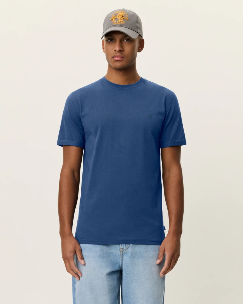 Les Deux Nørregaard T-Shirt Denim Blå