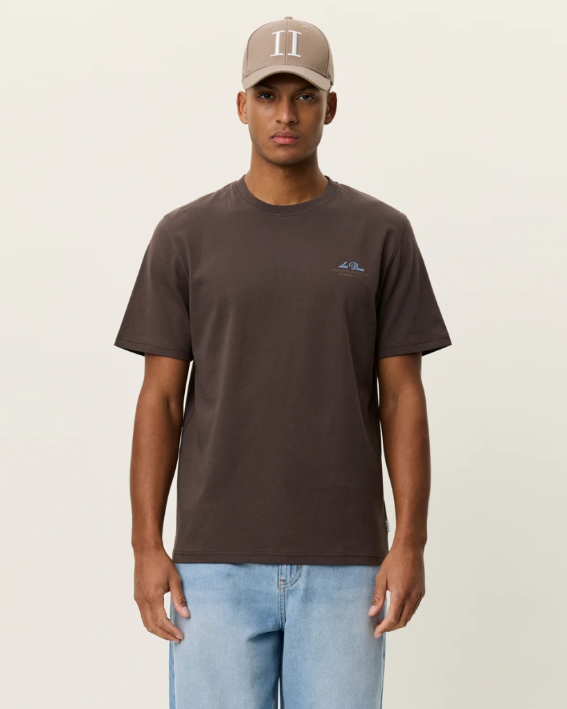 Les Deux Ben Globe T-Shirt Brun