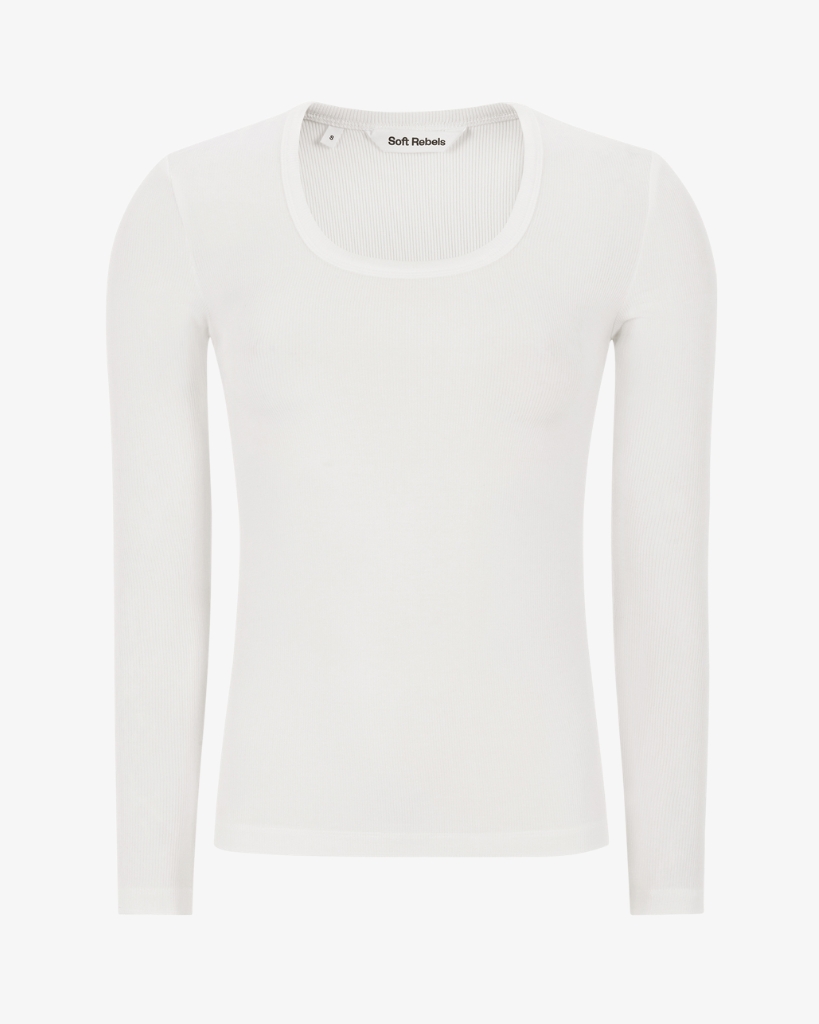 Soft Rebels Fenja T-shirt Hvid