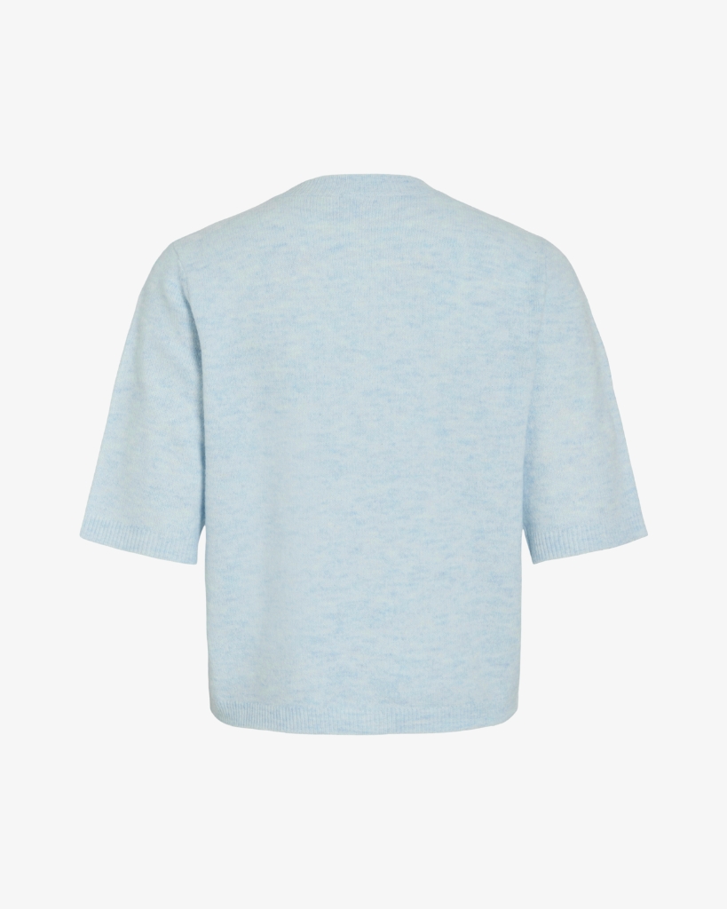 Vila Viliga Strik Cardigan Lyseblå