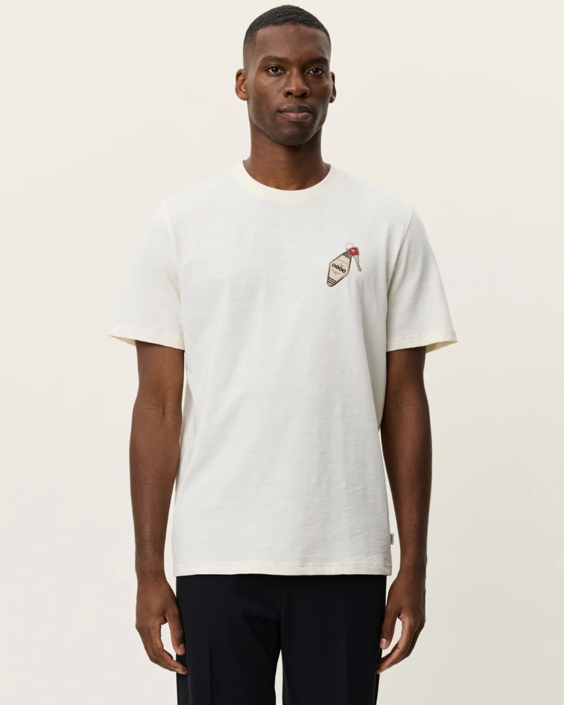 Les Deux Ben Troy T-Shirt Lys Sand