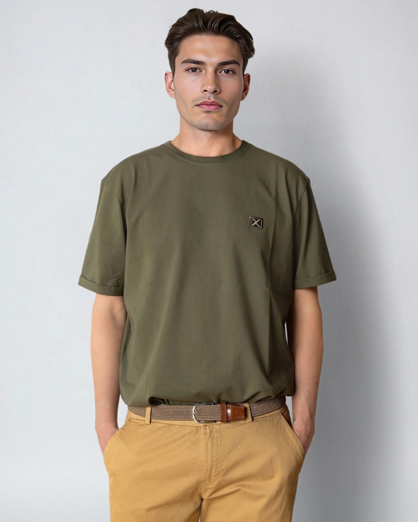 Clean Cut Basic Organic T-Shirt Grøn