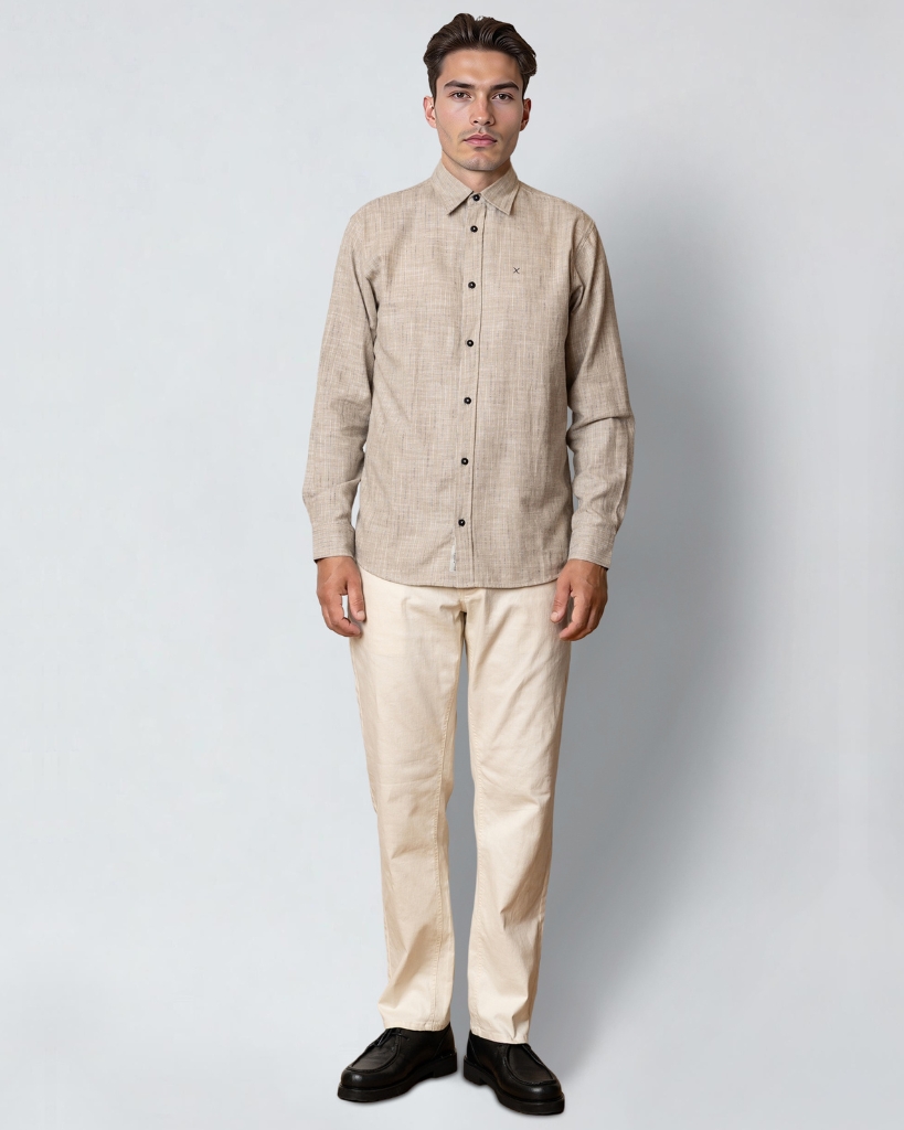 Clean Cut London Caden Bukser Ecru