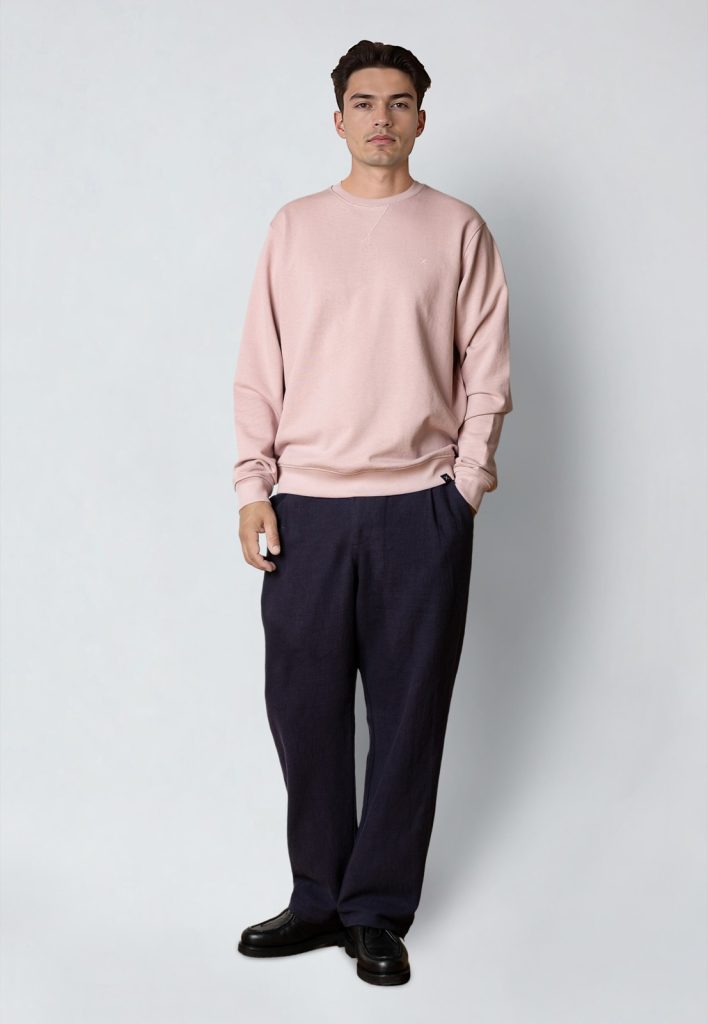 Clean Cut Stable Sweatshirt Lyserød