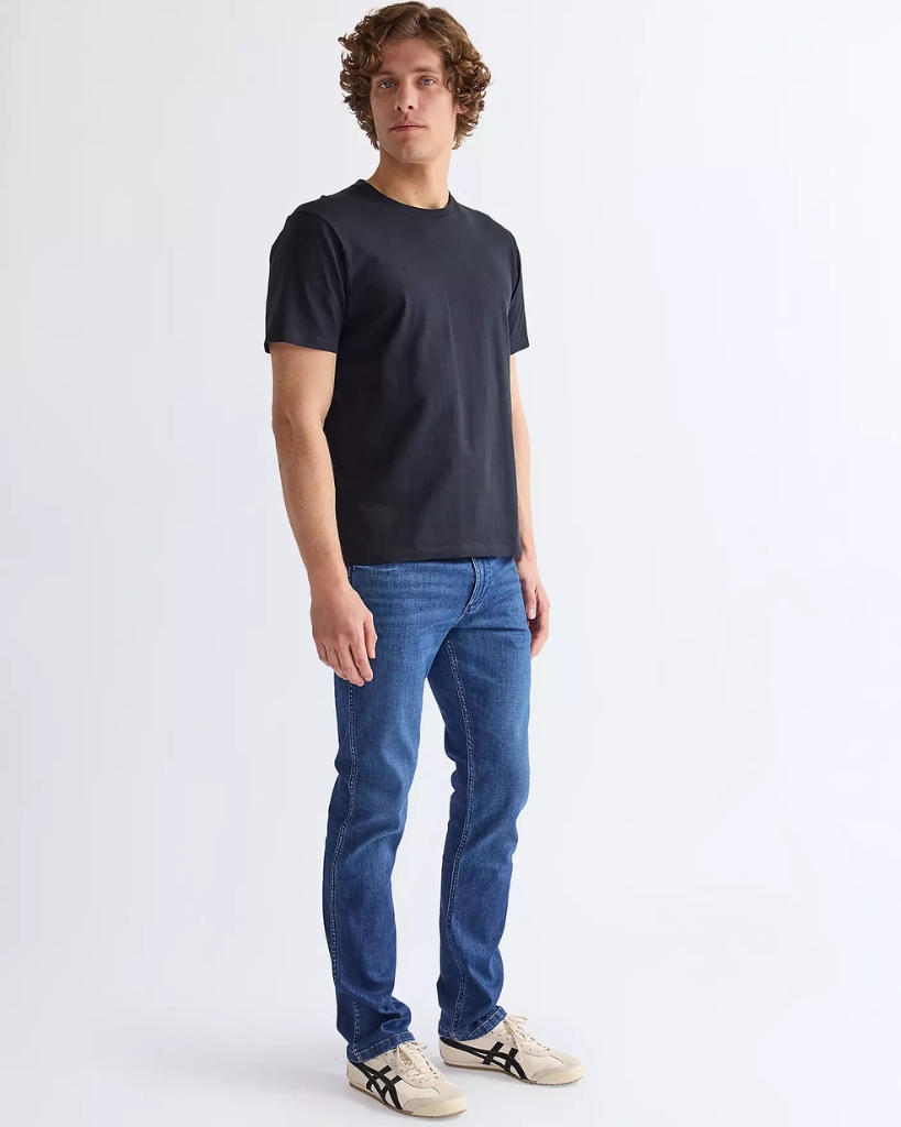 Wrangler Greensboro Jeans Mellemblå