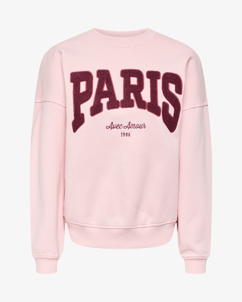 JDY Mesa Life Sweatshirt Rosa