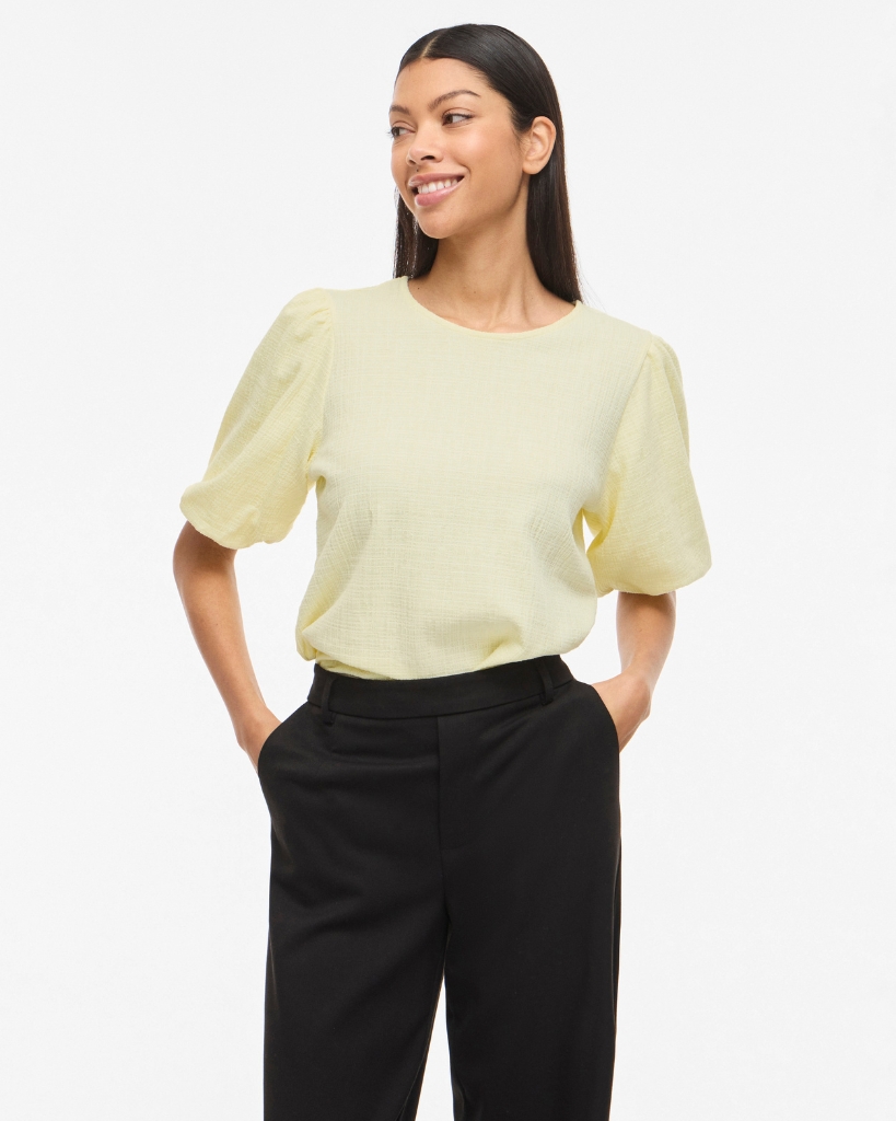 Vila Vimalora Bluse Gul