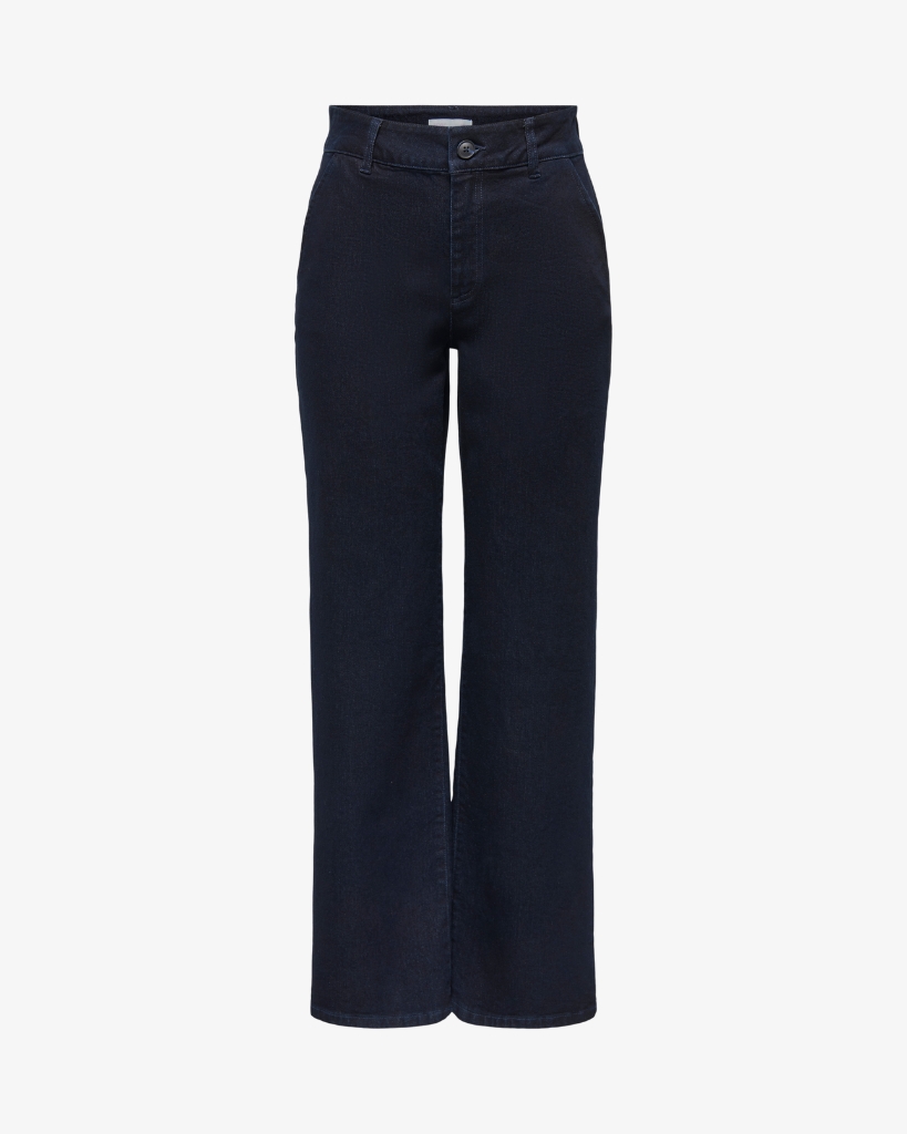 JDY Gegs Wid Jeans Rinse Mørkeblå