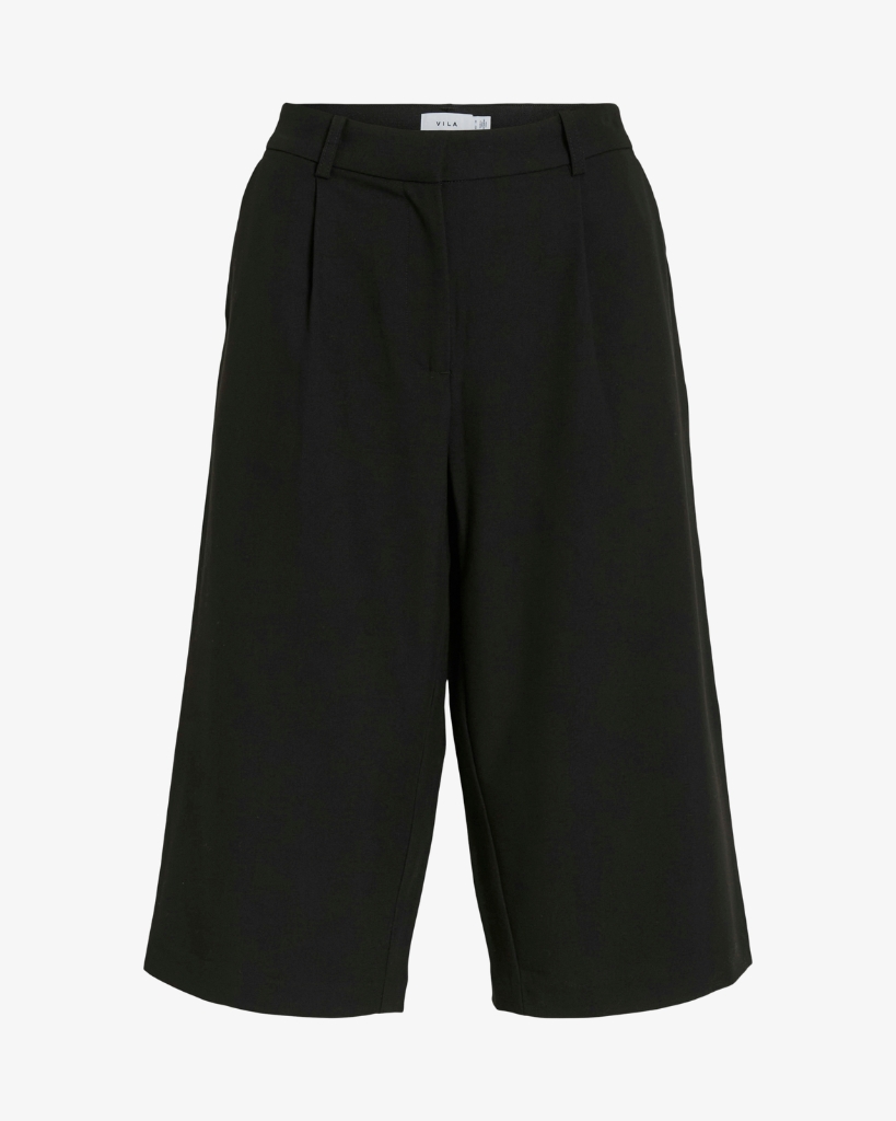 Vila Viwinnie Long Bermuda Shorts Sort