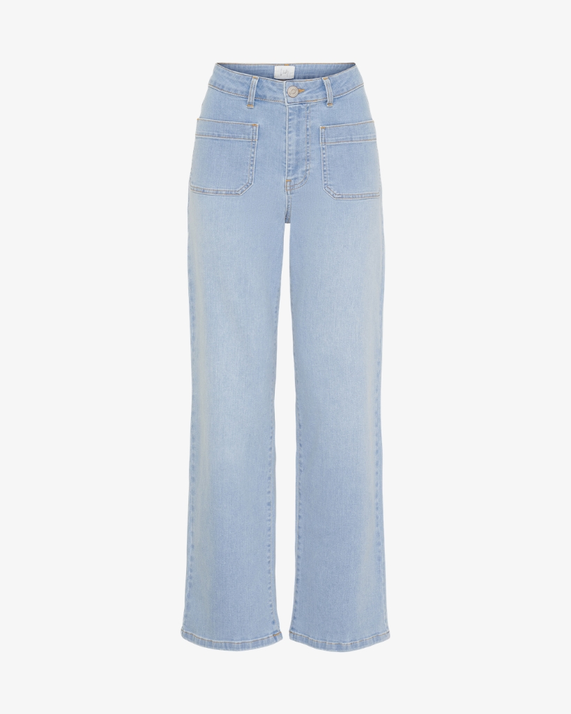 Isay Bologna Wide Jeans Light Denim