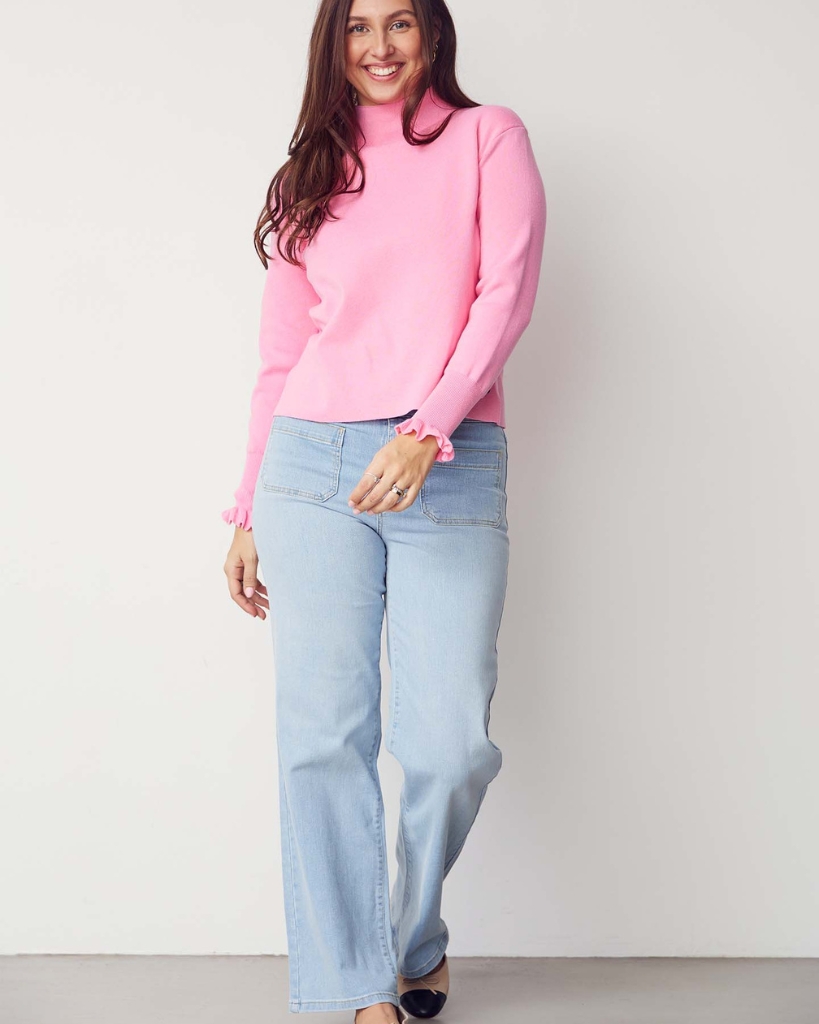 Isay Bologna Wide Jeans Light Denim