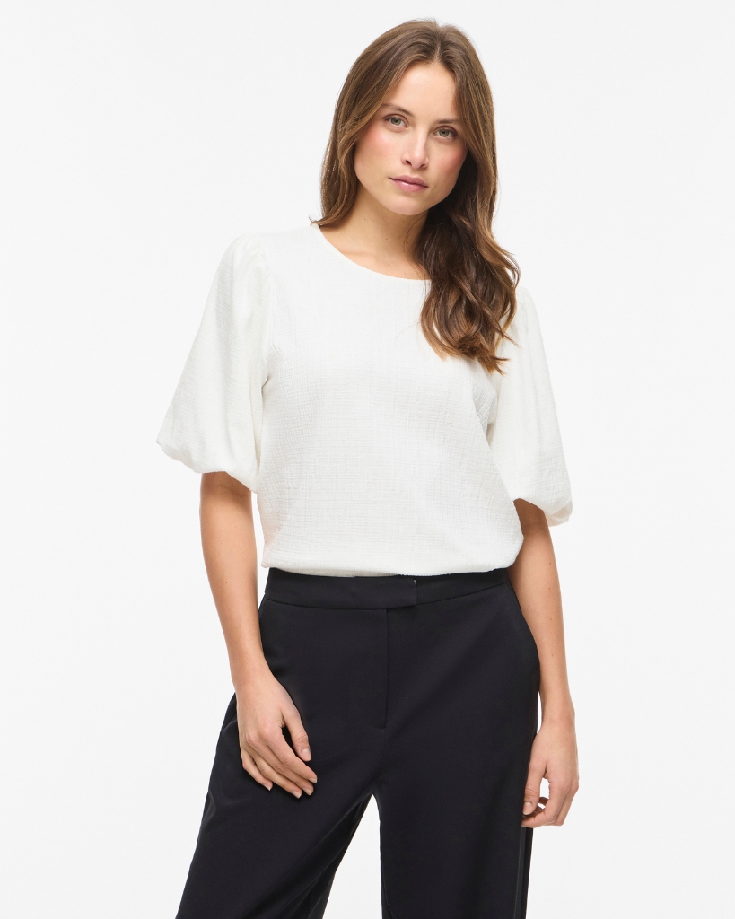 Vila Vimalora Bluse Hvid