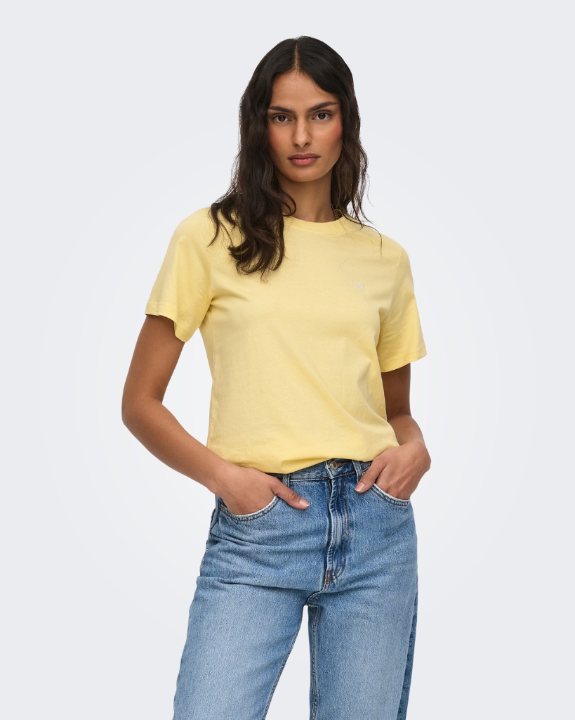 JDY Pisa T-shirt Gul