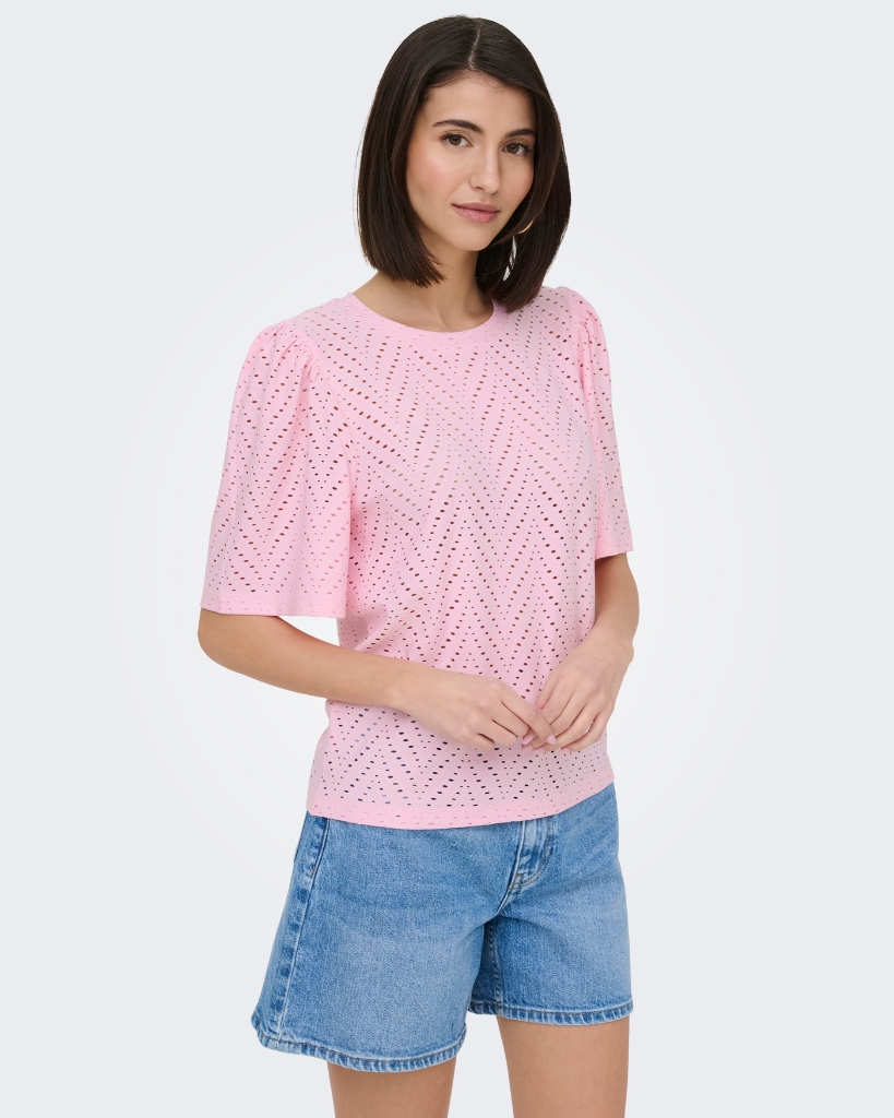 JDY Carla Cathinka Top Lyserød