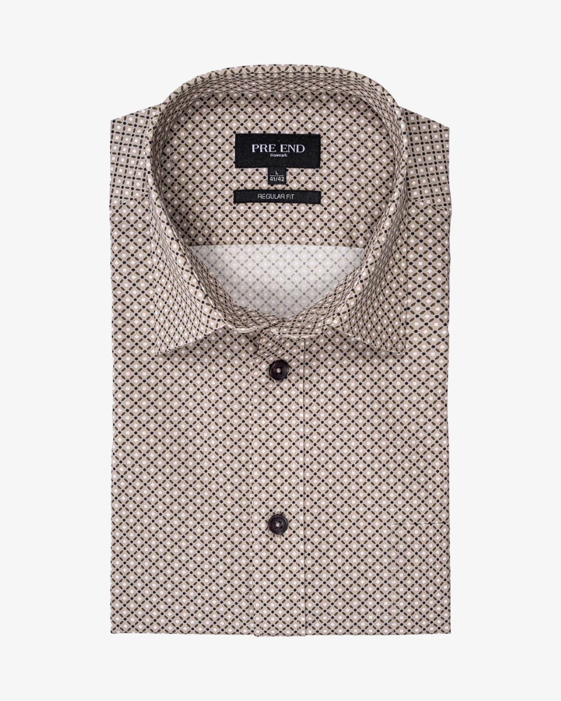 Pre End Colby Kortærmet Skjorte Sand