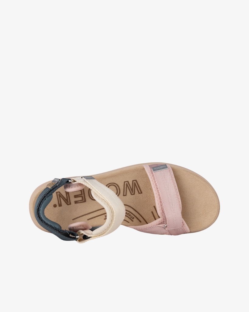 Woden Line Sandaler Lite Ivory Multi