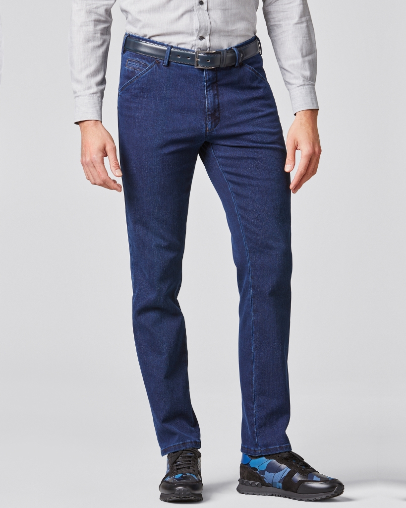 Meyer Chicago Chinos Mørkeblå