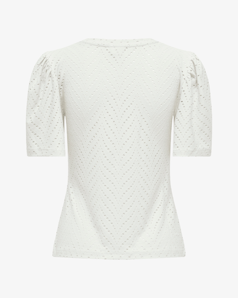 JDY Carla Cathinka Bluse Hvid