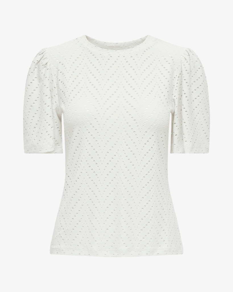 JDY Carla Cathinka Bluse Hvid