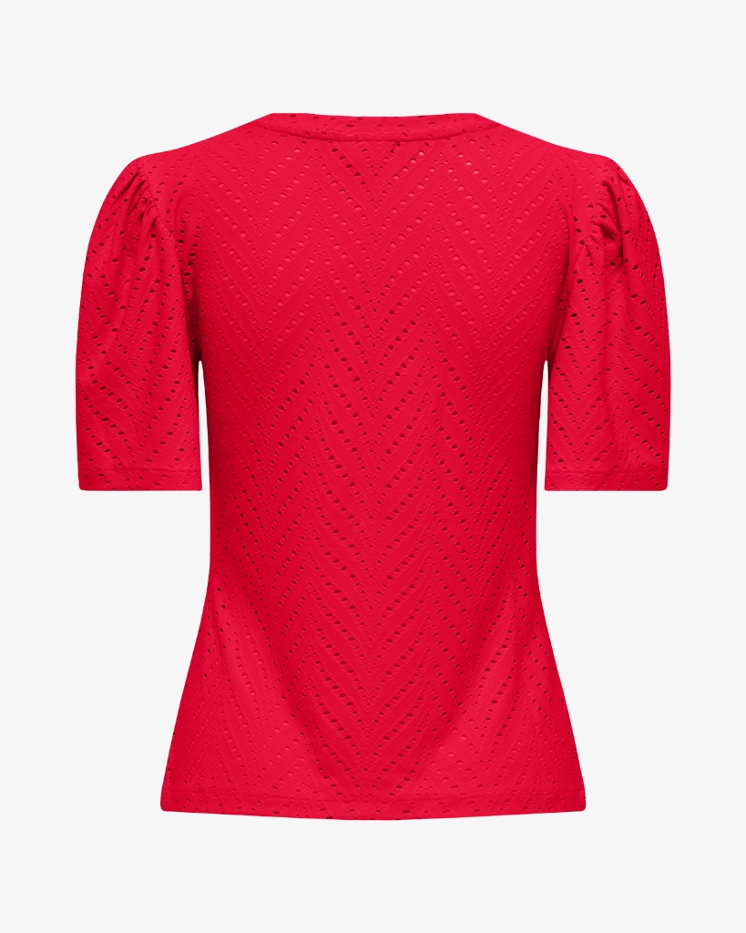 JDY Carla Cathinka Bluse Rød