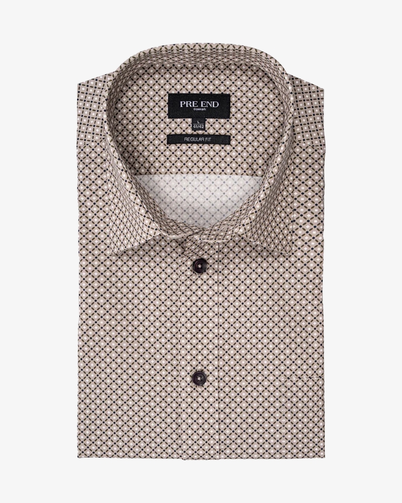 Pre End Colby Kortærmet Skjorte Sand