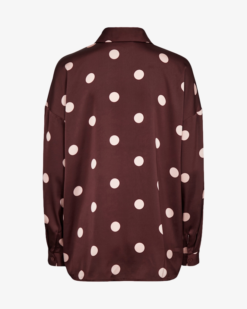Liberte Dotti Skjorte Bordeaux/Rosa