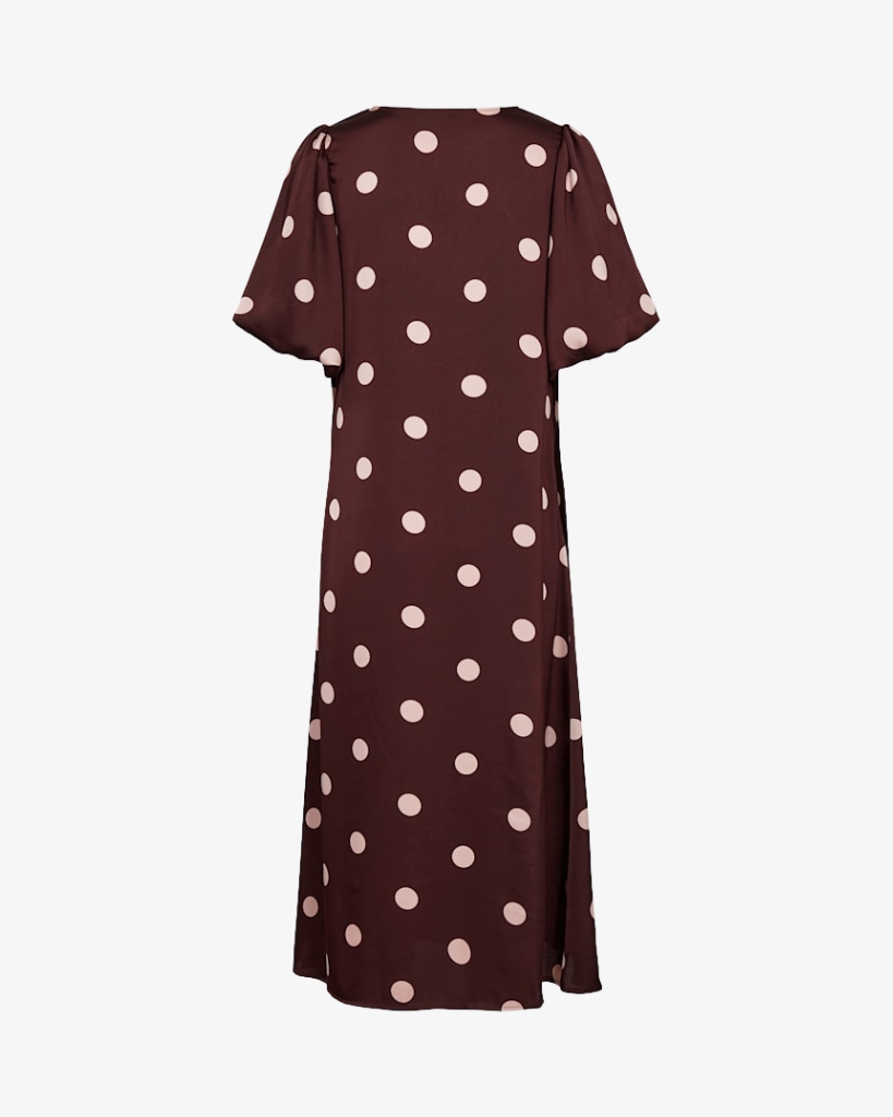 Liberte Dotti Kjole Bordeaux/Rosa