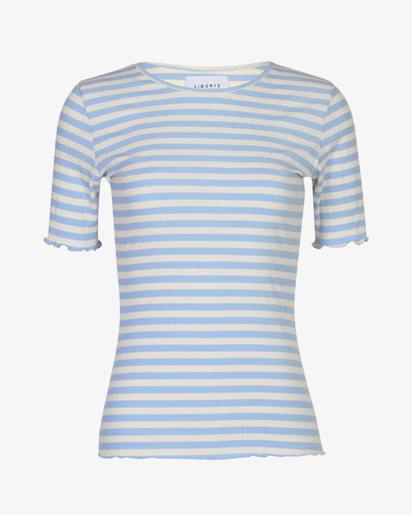 Liberte Natalia Blouse Lyseblå/Creme