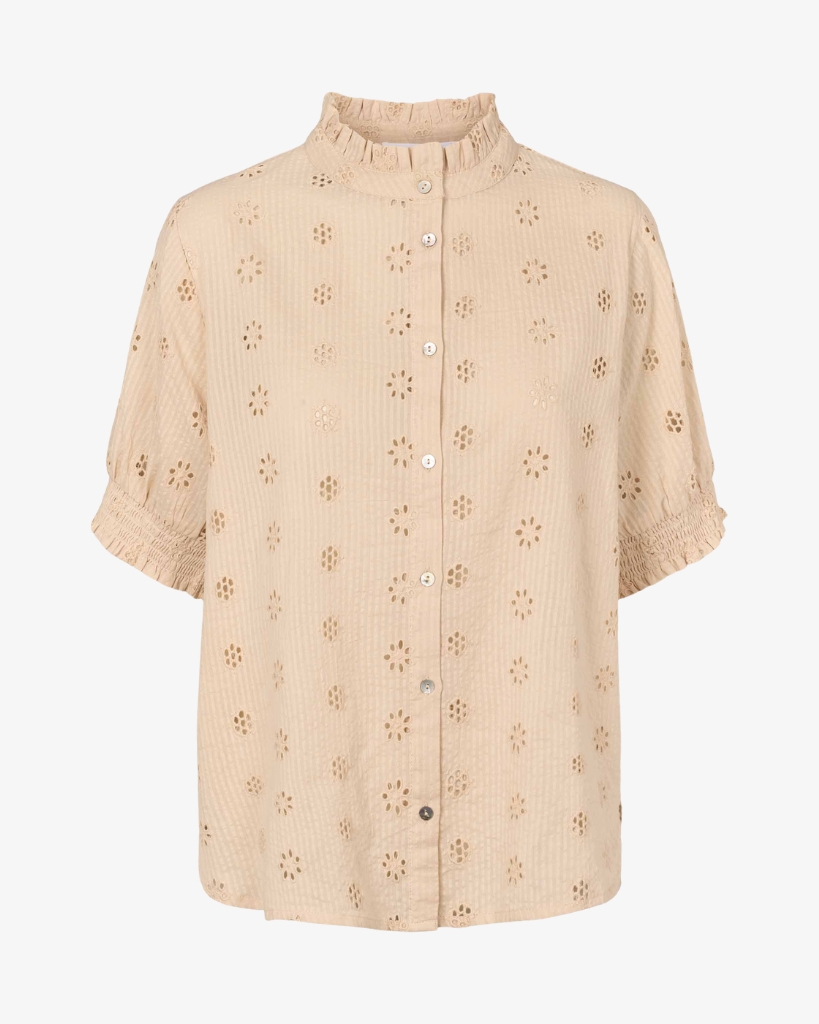 Soft Rebels Aloisa Bluse Sand