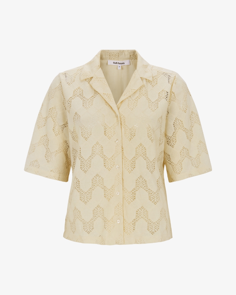 Soft Rebels Adalia Skjorte Gul