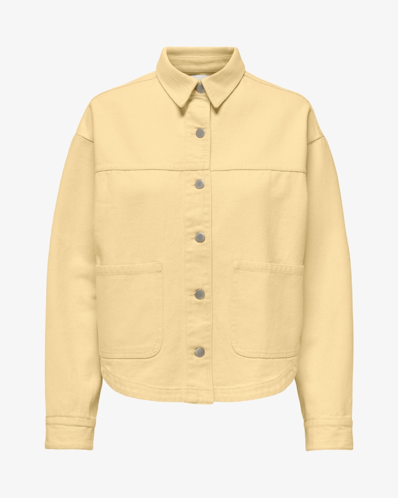 JDY Noma Denimjakke Gul