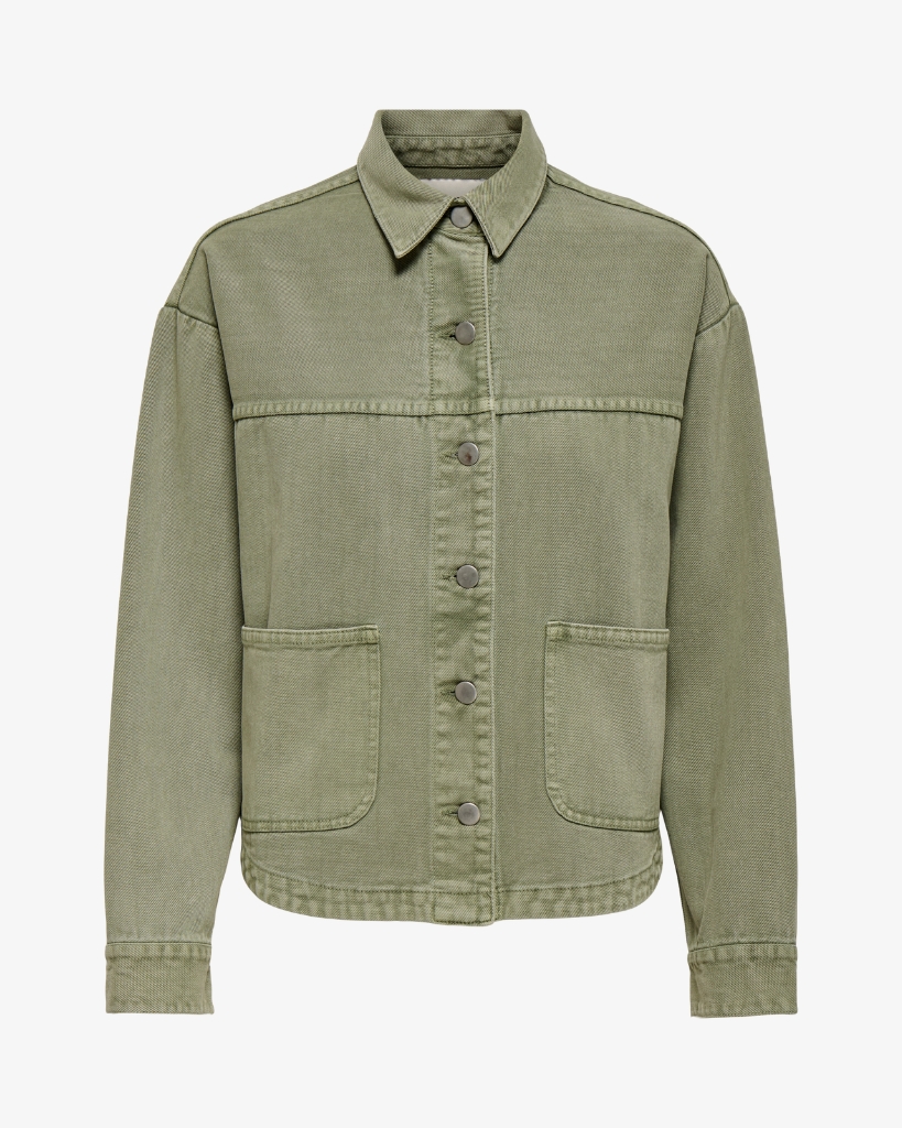 JDY Noma Denimjakke Grøn