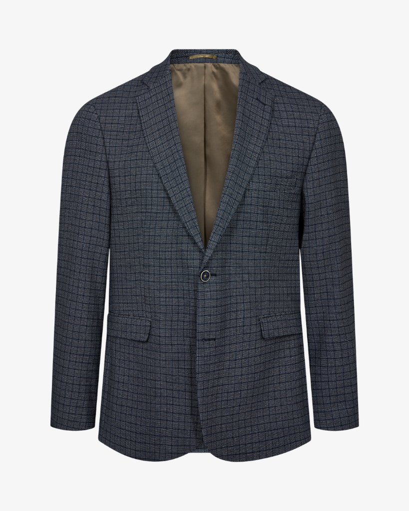 Sunwill Ternet Blazer Modern Fit Blå
