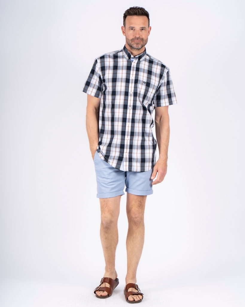 Pre End Rome Ternet Skjorte Blå