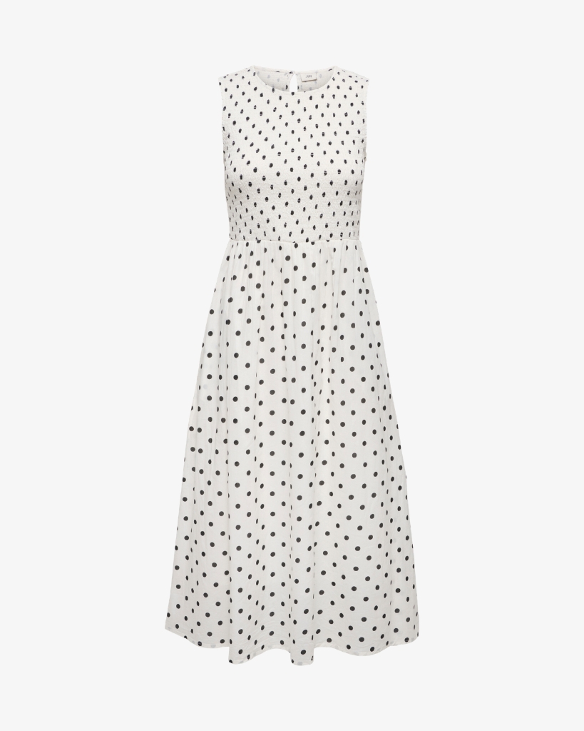 JDY Diego Mock Kjole Hvid/Sort