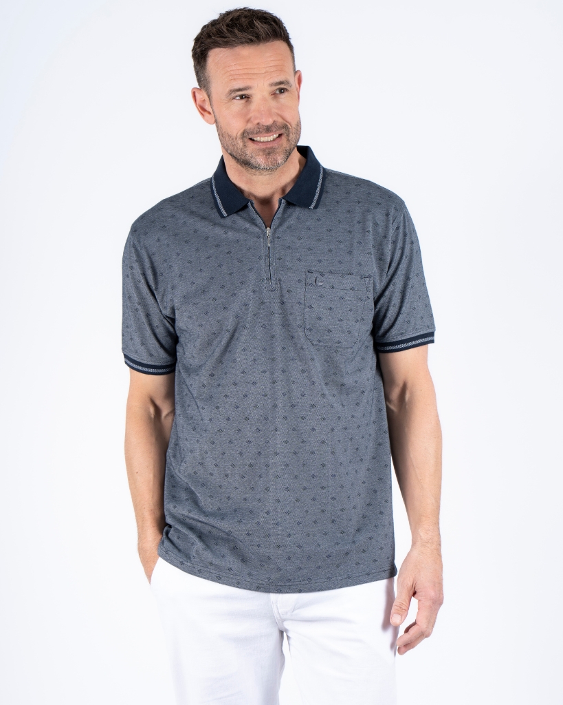 Pre End Graham Polo Navy