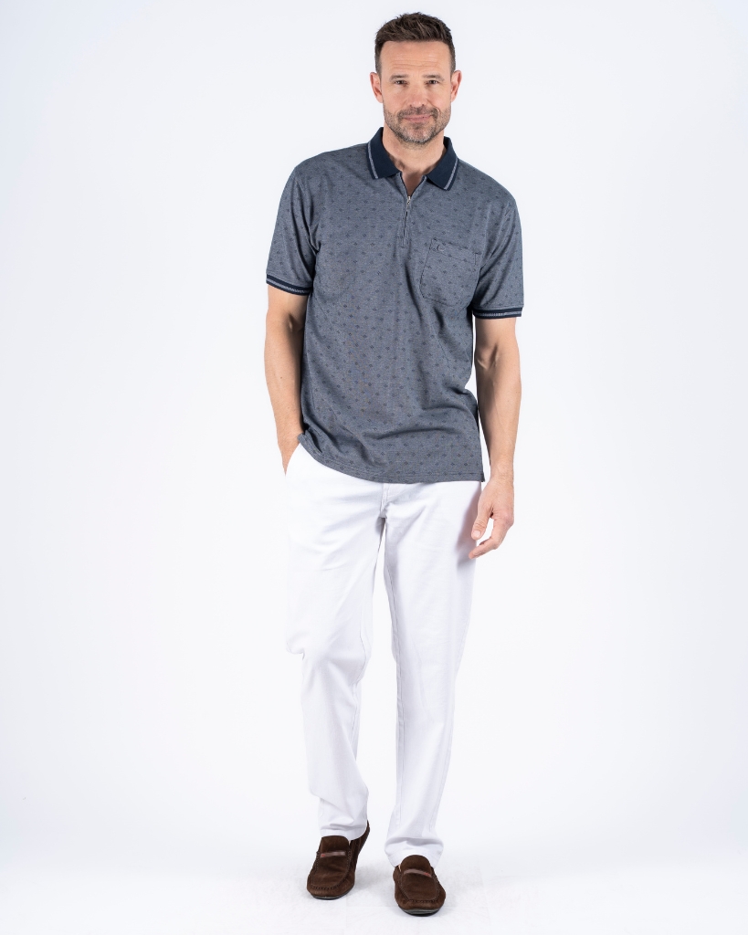 Pre End Graham Polo Navy