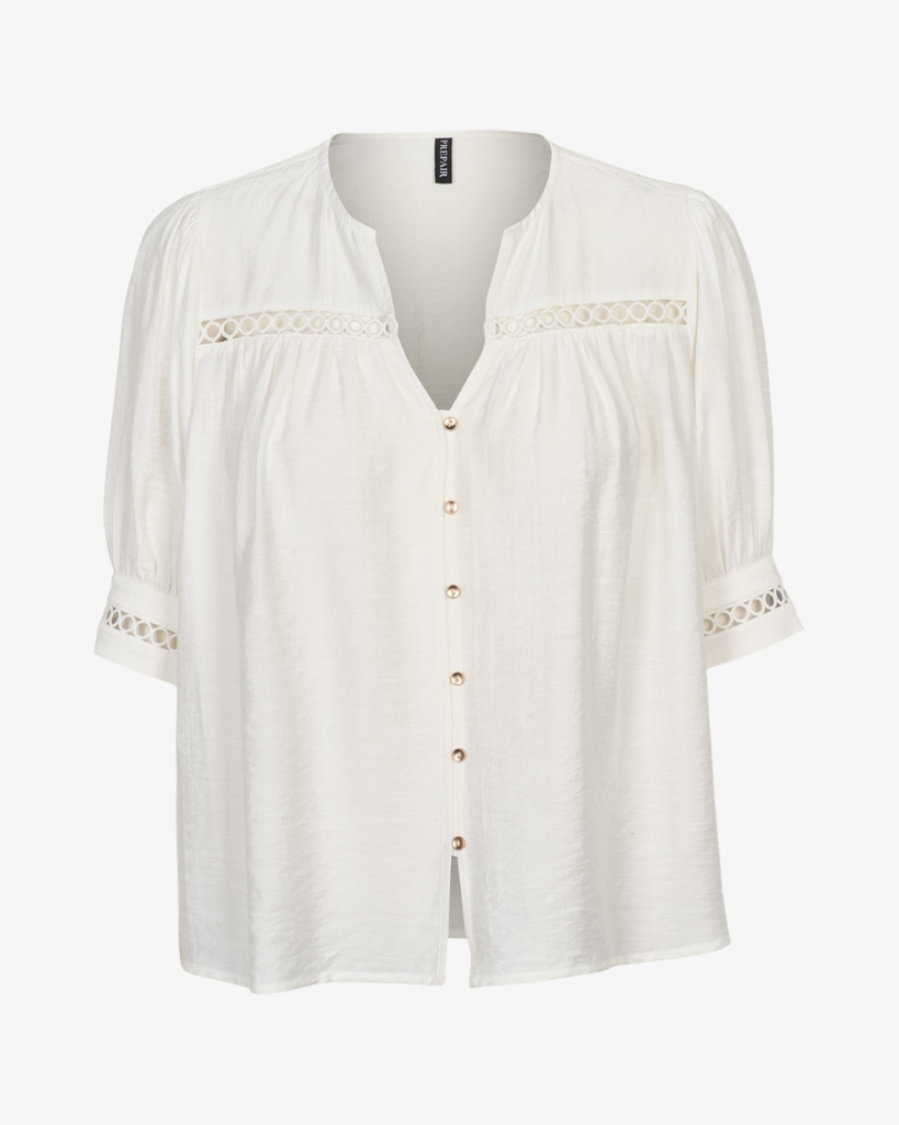 Prepair Nancy Bluse Hvid