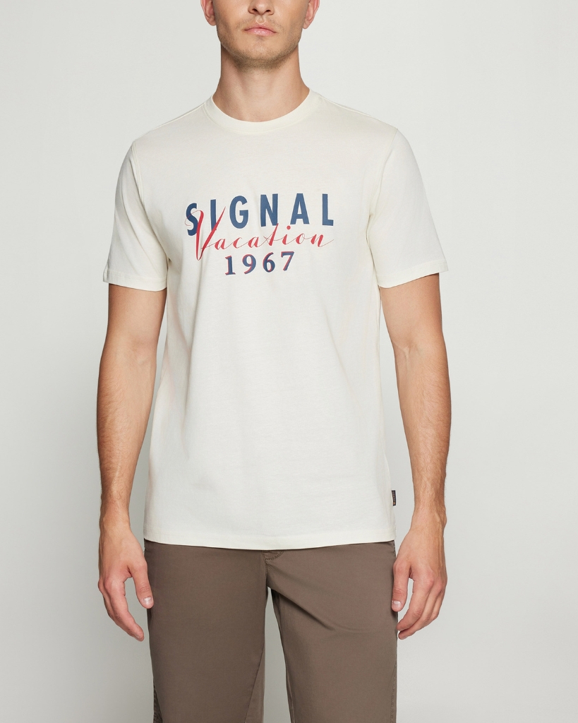 Signal FinnSi T-Shirt Ecru