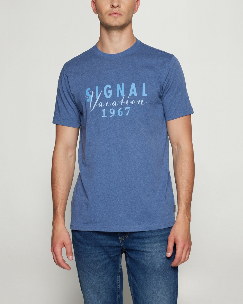 Signal FinnSi T-Shirt Blå