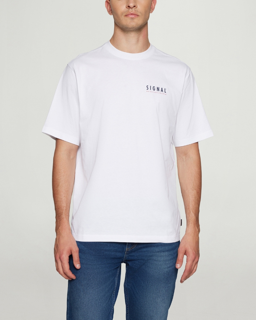Signal FabSi T-Shirt Hvid