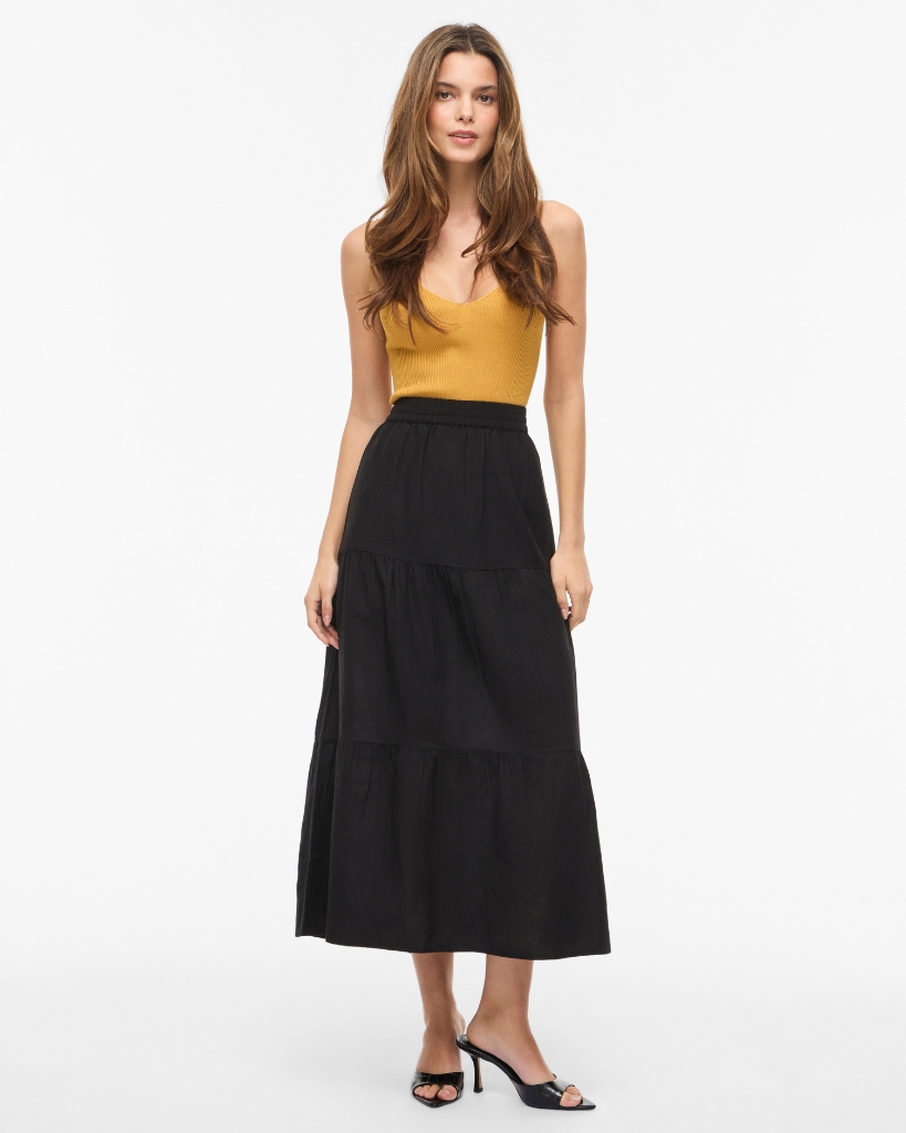 Vila Viprisilla Nederdel Sort