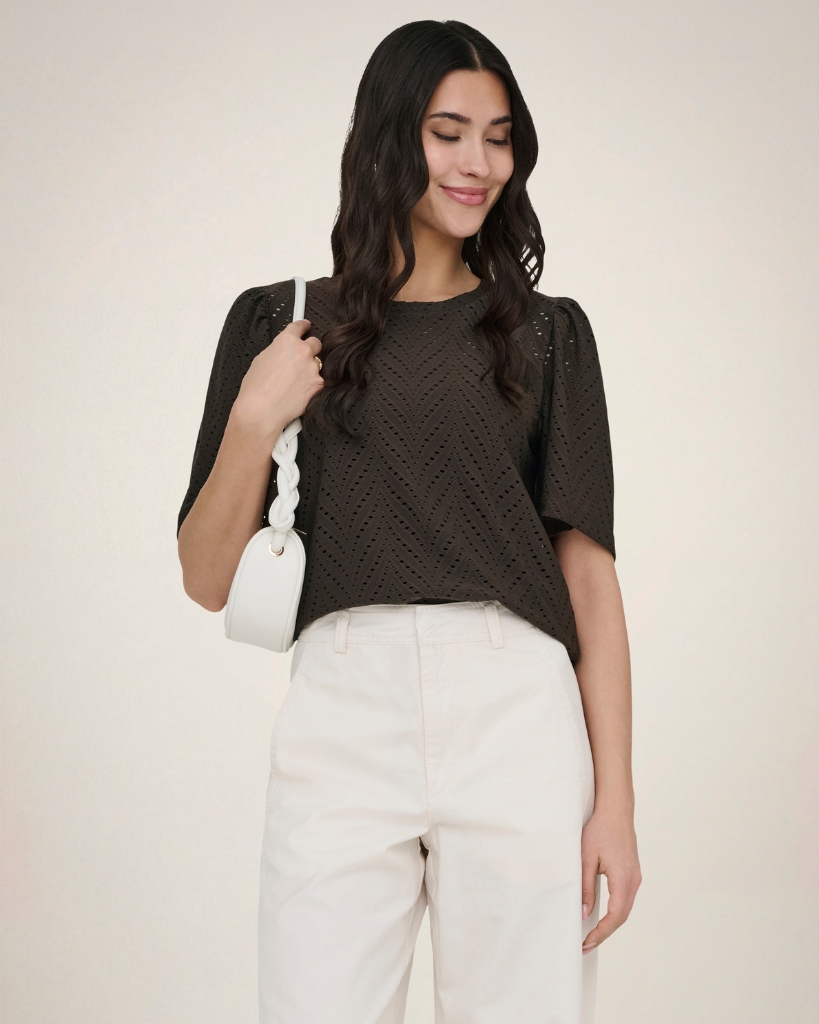 JDY Carla Cathinka Bluse Brun